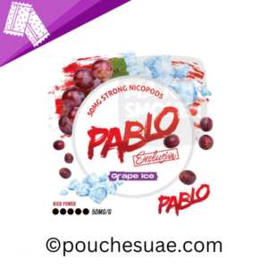 Pablo grape ice Nicotine Pouch in uae