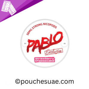 Pablo strawberry cheesecake Nicotine Pouch in dubai uae