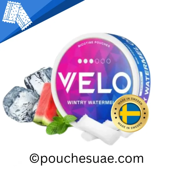 Velo Wintry Watermelon 10mg nicotine pouches dubai uae