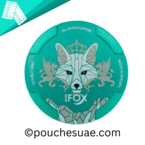 white fox double mint nicotine pouches uae