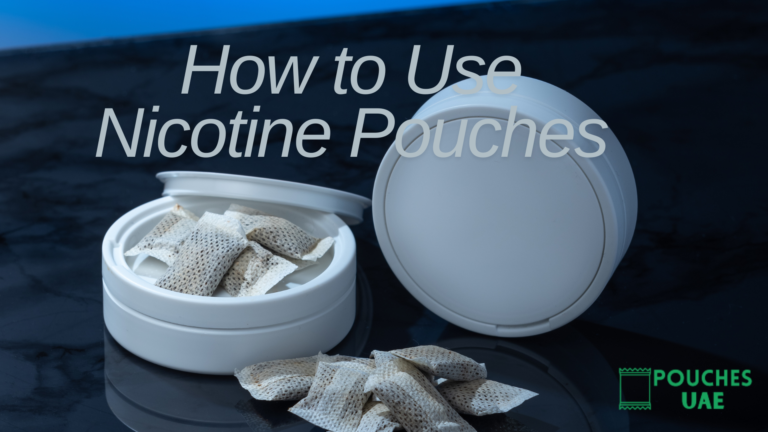 How to Use Nicotine Pouches