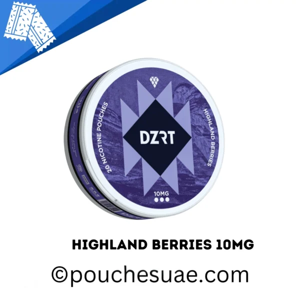 DZRT Highland Berries 10 mg In Dubai UAE